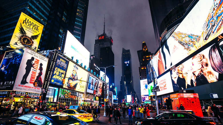 Times Square in New York City