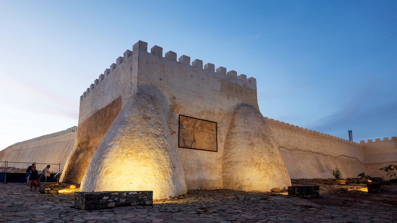 The ancient fortress Kasbah of Agadir Oufla in Agadir