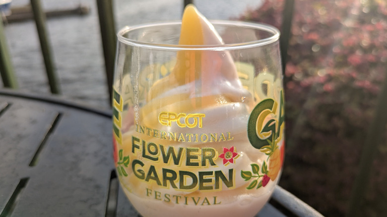 Cup of dole whip at EPCOT