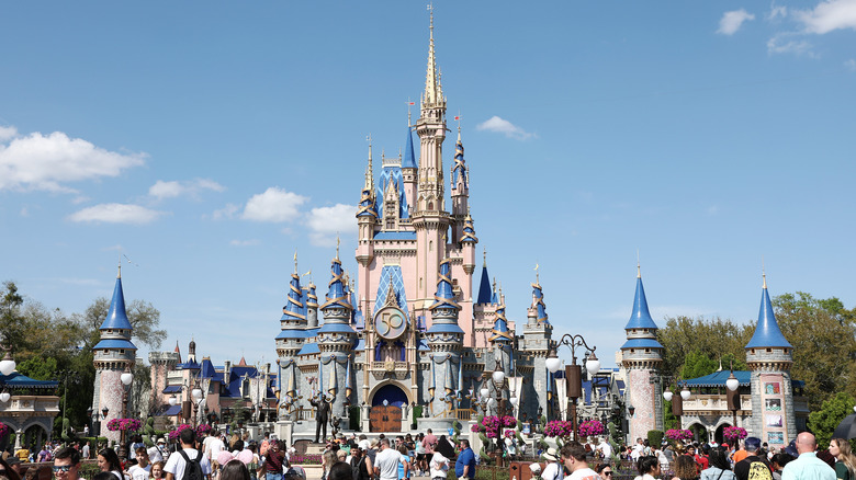 Cinderella's castle at Magic Kingdom