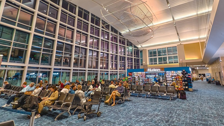 The inside of a terminal in Fort Lauderdale-Hollywood Airport
