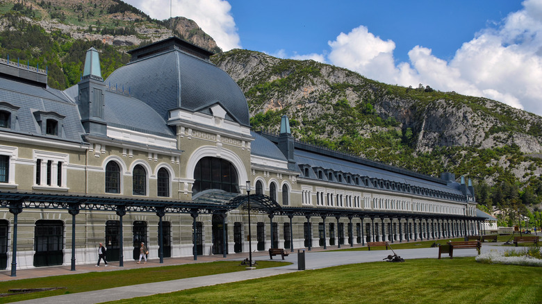 Canfranc Estacion in Huesca