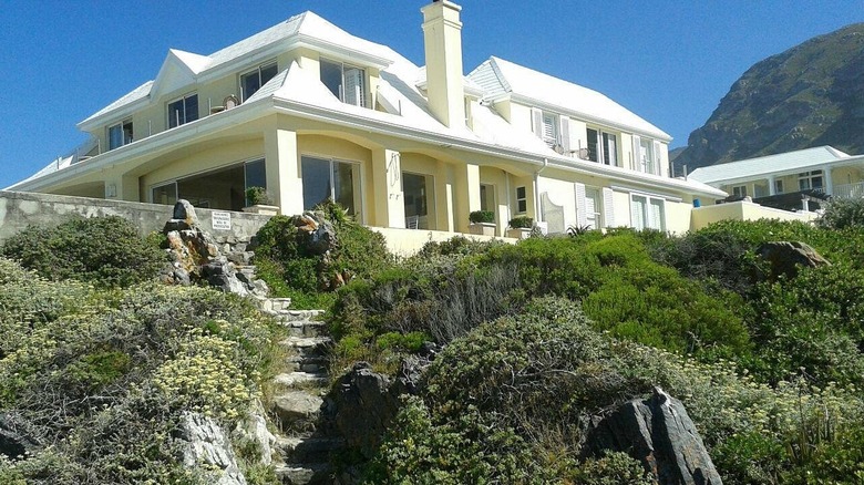 Birkenhead House exterior from beach