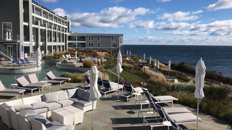 Pool at Cliff House Maine