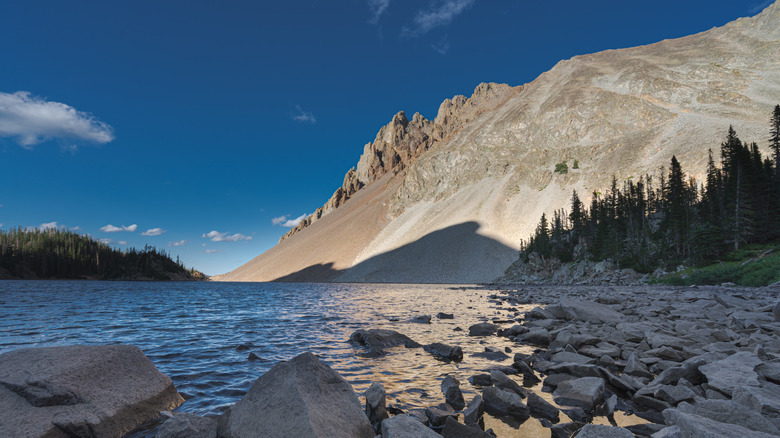 State Forest Park alpine lake