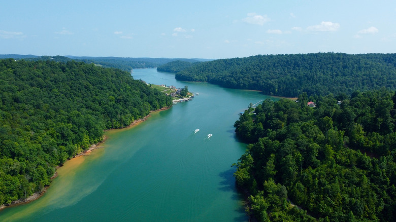 Norris Lake, Tennessee - Aerial Photo