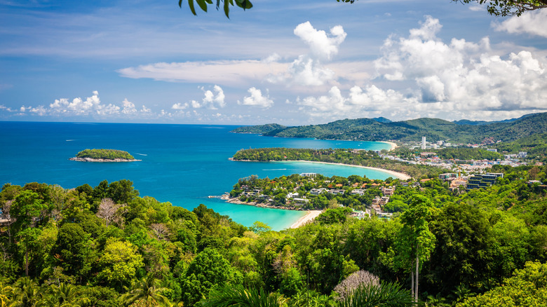 Kata-Karon Viewpoint view with three beaches to look at