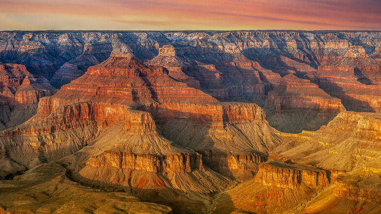 Sunrise in the Grand Canyon