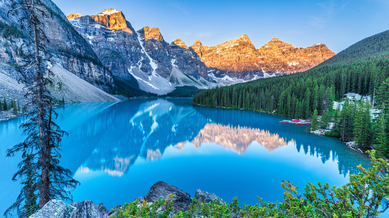 Moraine Lake in Alberta Canada