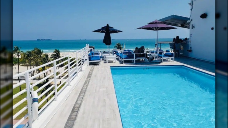 An Airbnb with a pool in Miami, Florida 