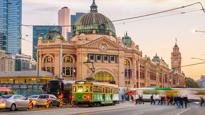 Melbourne's Flinders Street station