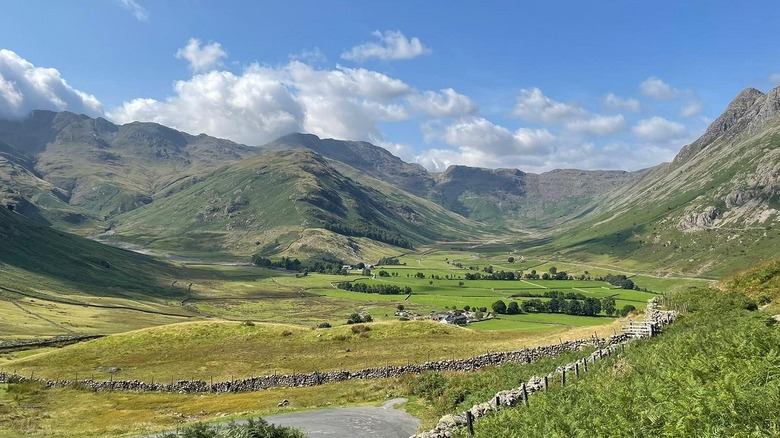 small wood cabin at Great Langdale Campsite