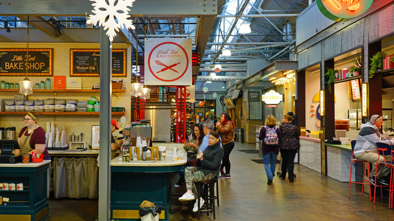 Krog Street Market stalls.