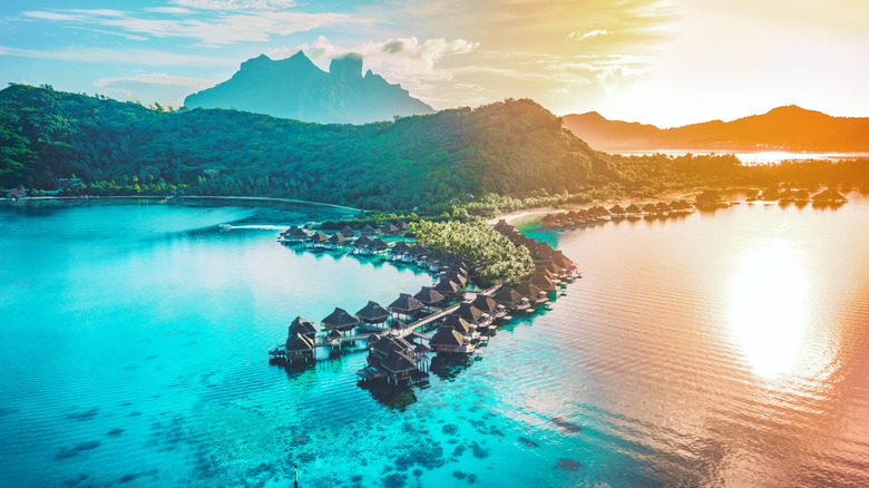 Bora Bora overwater bungalow