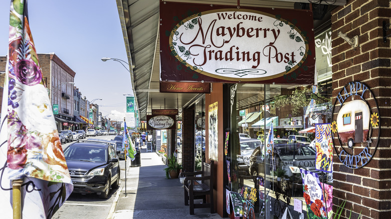 Main Street in Mount Airy by Mayberry Trading Post