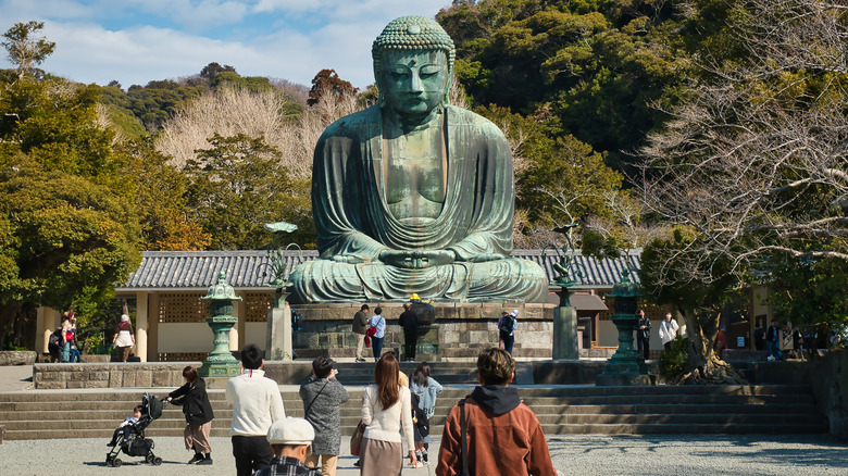 Amida Buddha in Kotoku-in Temple