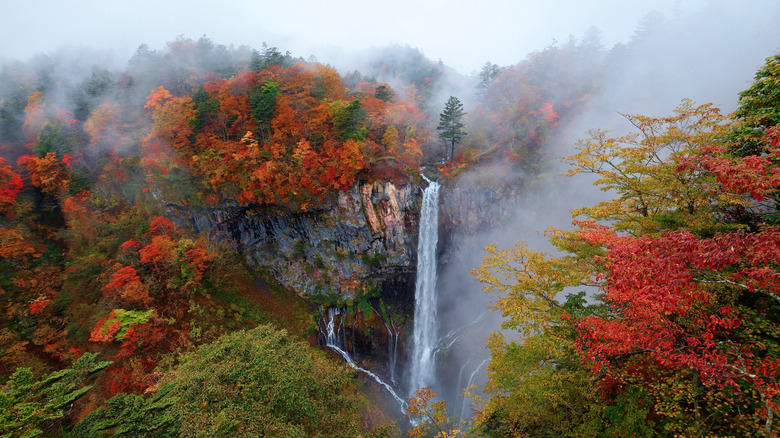 Kegon Falls in Nikko National Park