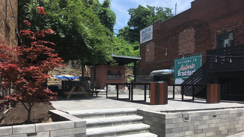 Superior Motors courtyard Braddock Pennsylvania