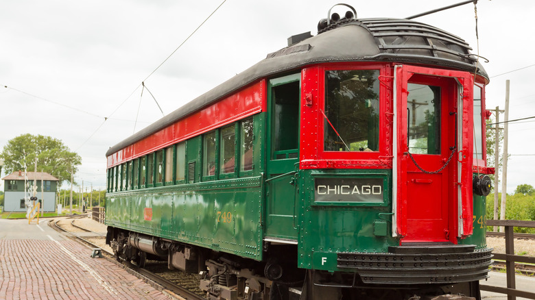 Train at Illinois Railway Museum