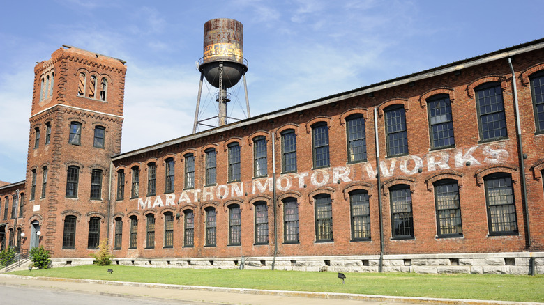 Marathon Village exterior