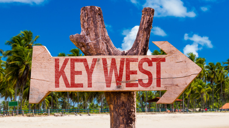 Key West sign