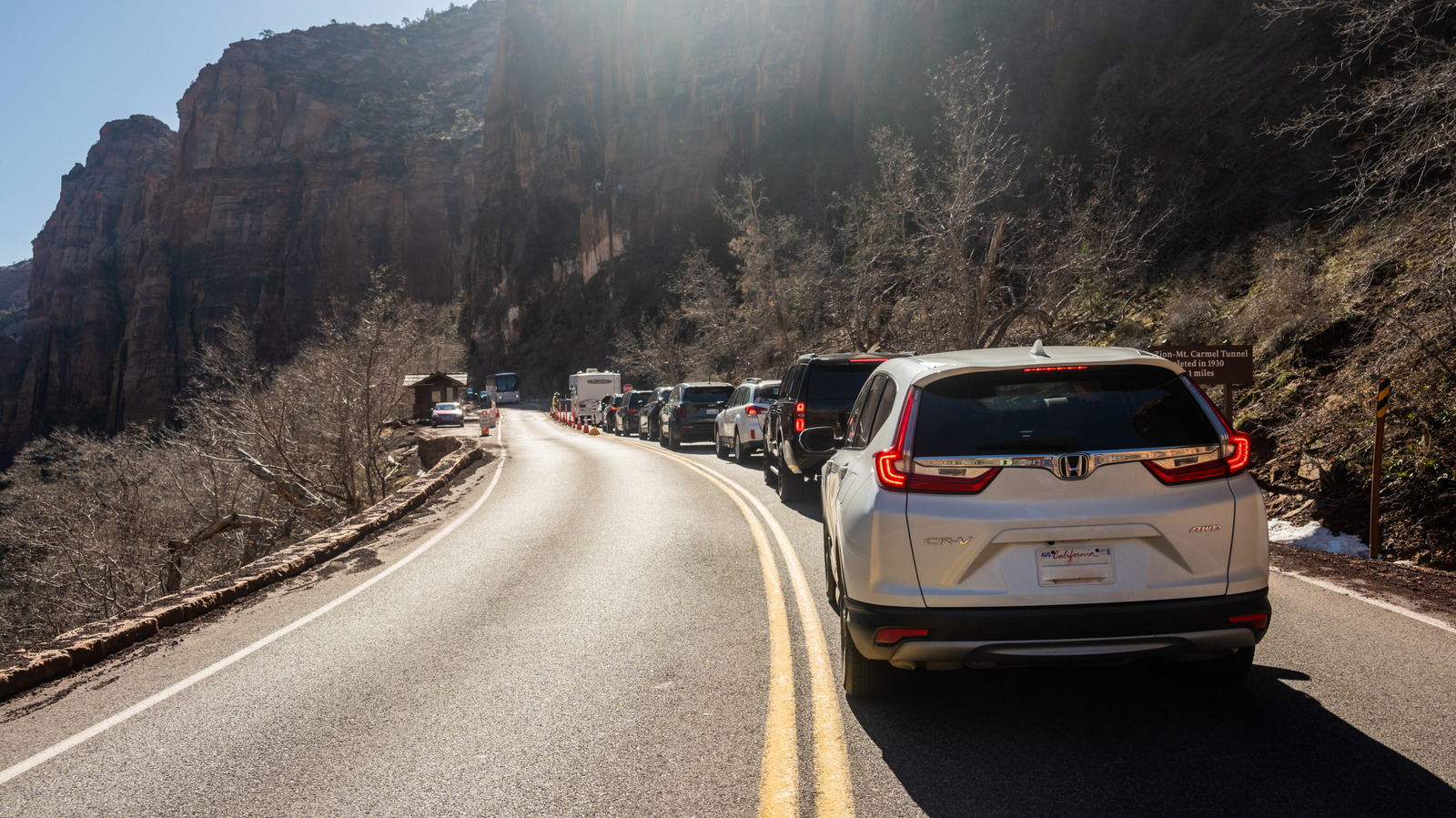 The Best Time To Visit National Parks If You Don't Want To Deal With Gridlocked Entrances