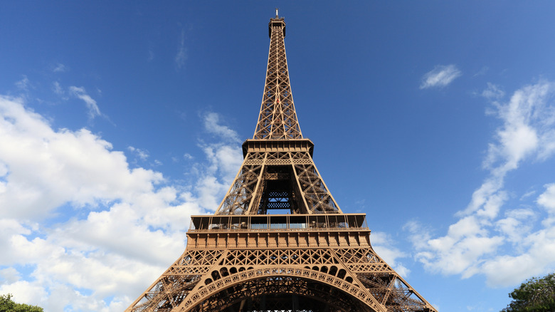 Eiffel Tower from below