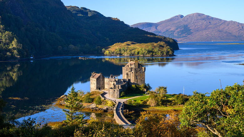 Eilean Donan Castle in the Scottish Highlands