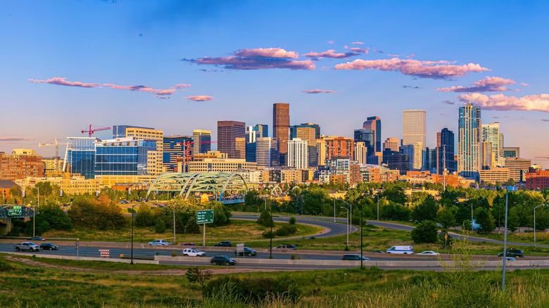 Downtown Denver city skyline