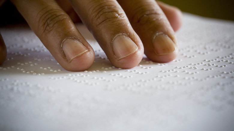 Reading Braille