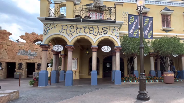Wheelchair rental location at Islands of Adventure