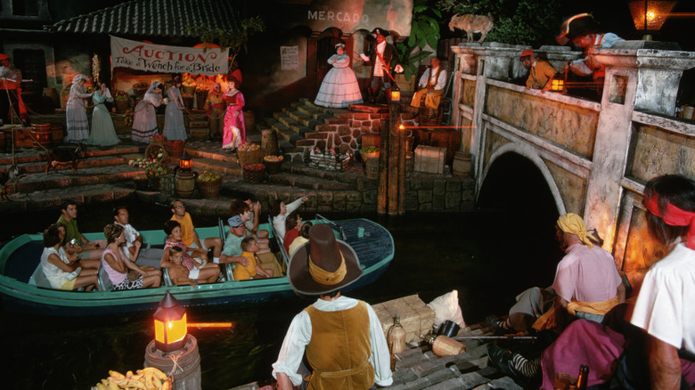 Pirates of the Caribbean Ride at Disney World.