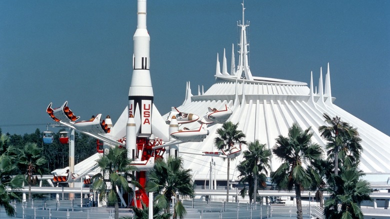 Magic Kingdom old Tomorrowland rides