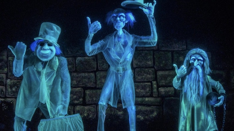Hitchhiking ghosts from Haunted Mansion