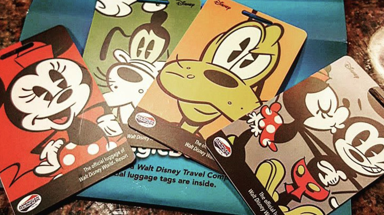 Disney World luggage tags
