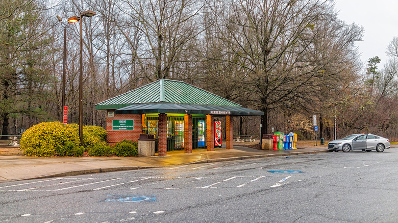 Refreshments building in Anderson, South Carolina
