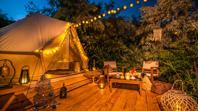 glamping hiking trips