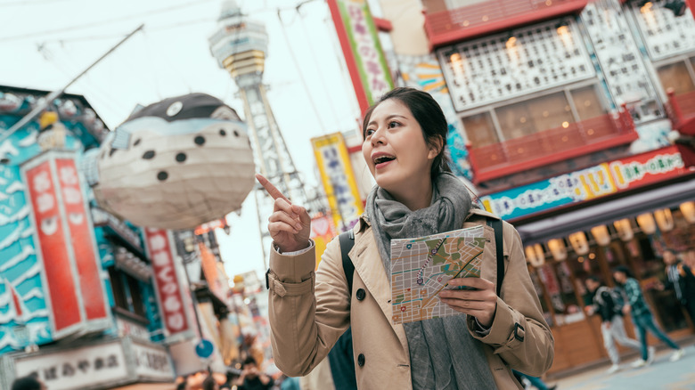 Woman in Japan