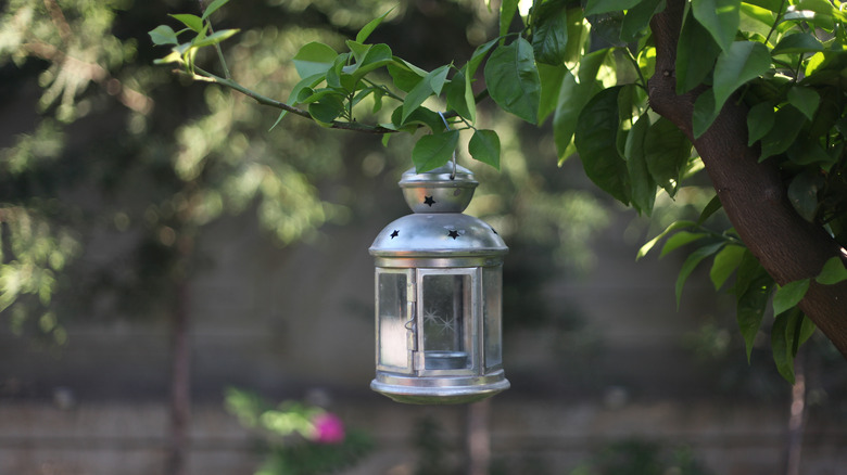 IKEA hanging lantern