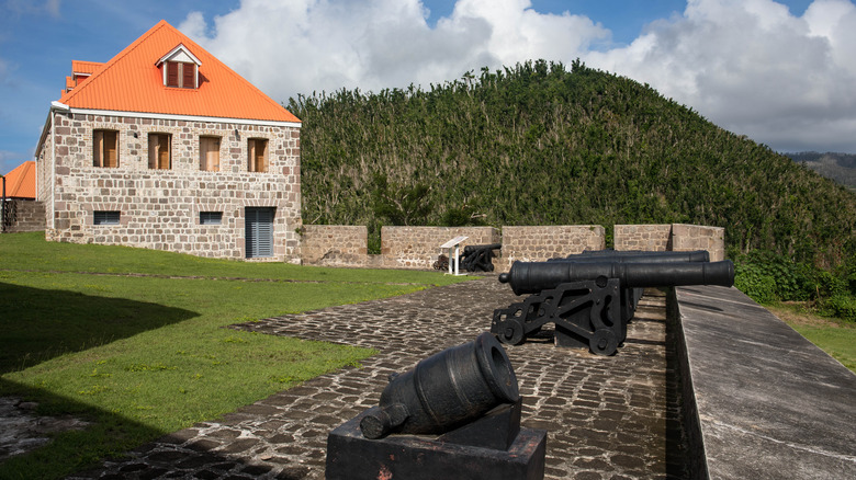 Fort Shirley in Cabrits National Park, Dominica
