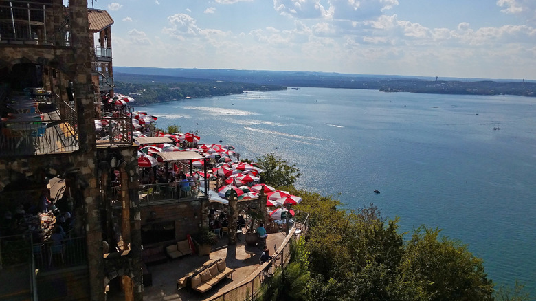 View from The Oasis at Lake Travis