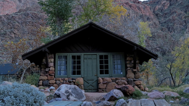 A cabin at Phantom Ranch