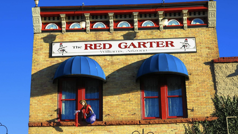 The Red Garter Inn in Williams, Arizona