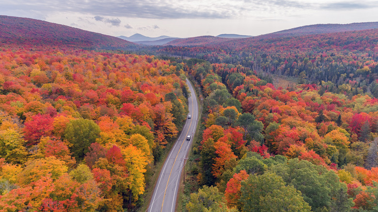 Vermont's Northeast Kingdom in autumn