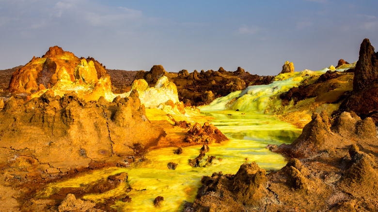 Danakil Desert in Ethiopia