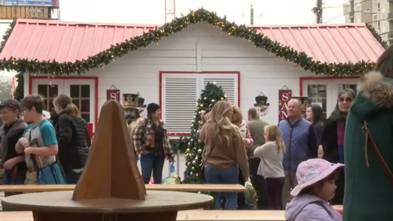 Christkindl Christmas market in Lawrenceville, Atlanta