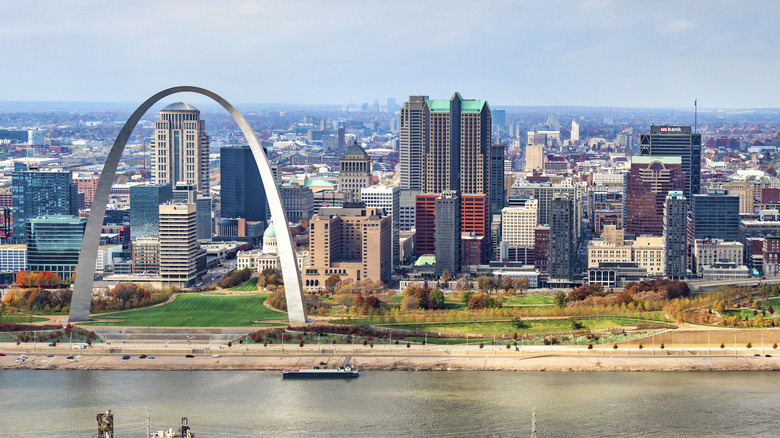 View of St. Louis, Missouri