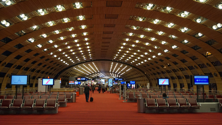 Terminal at Charles de Gaulle Airport