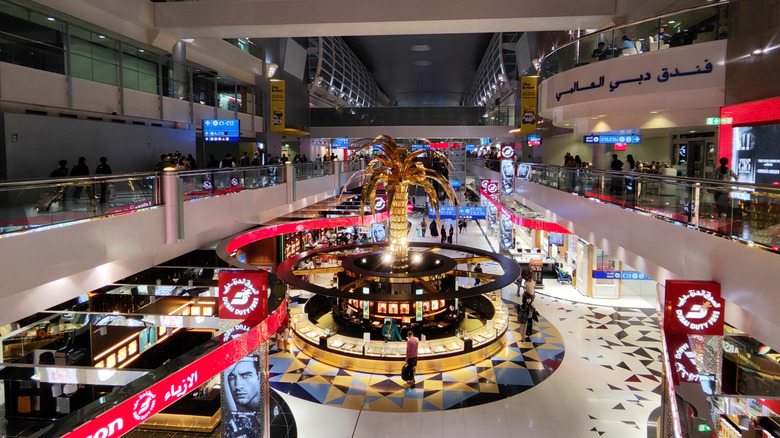 Hall at the Dubai International Airport