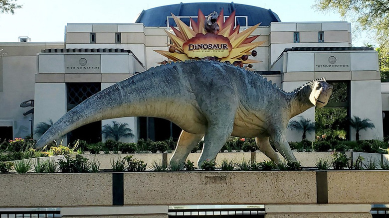 The exterior of the Dinosaur ride at Walt Disney World in Orlando, Florida